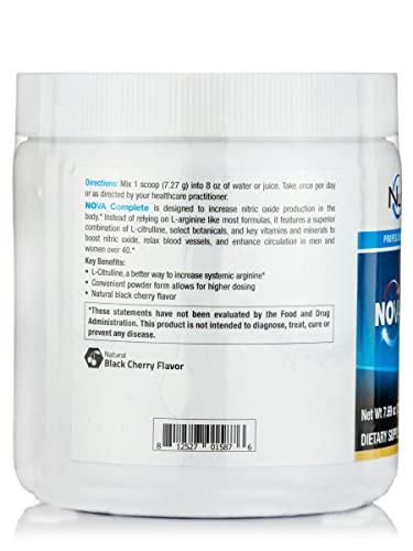 NuMedica NOVA (Nitric Oxide Vascular Assist) Complete - 7.69 oz (218.04 Grams) NuMedica uk supplements