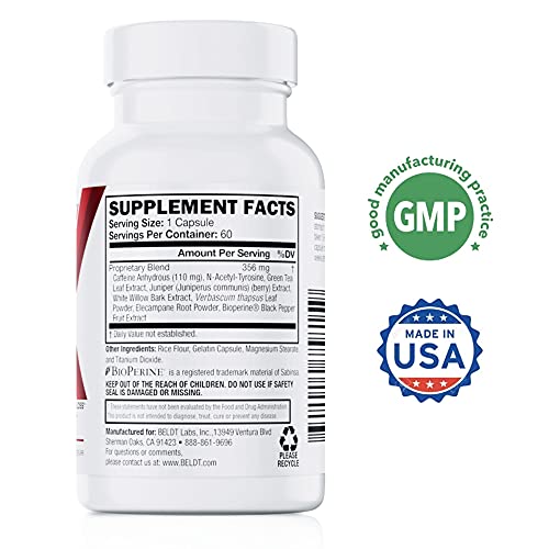 SKALD Thermogenic Fat Burner - Weight Loss, Appetite Control, Energy & Respiratory Support BELDT Labs uk supplements