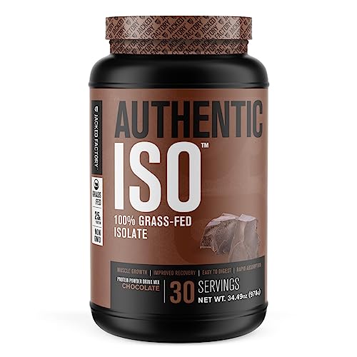 Jacked Factory Authentic ISO Grass Fed Whey Protein Isolate Powder - Low Carb Jacked Factory uk supplements