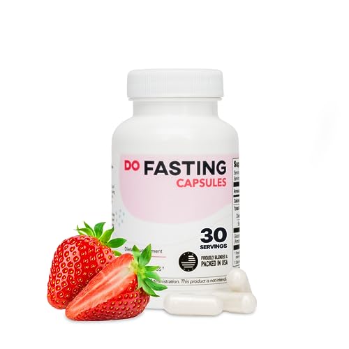 DOFASTING Glucomannan Capsules, Fiber Supplement Glucomannan, Sugar Cravings Blocker DOFASTING uk supplements