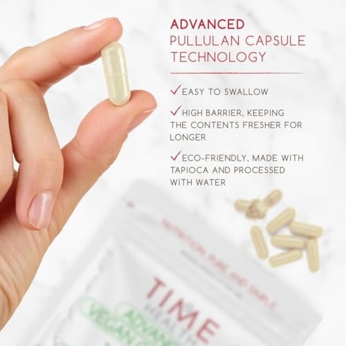 Vollagen® Advanced Vegan Collagen - 18 Amino Acid Complex in Ratio of Collagen Time Health uk supplements
