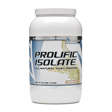 G6 Sports Nutrition Prolific Isolate All Natural Whey Protein Isolate Gluten Free, Lactose G6 Sports uk supplements