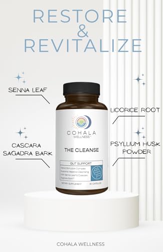 COHALA WELLNESS The Cleanse - 15 Day Prebiotics Colon Cleanser & Detox Fiber Supplement COHALA WELLNESS uk supplements
