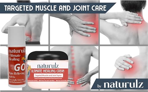 Naturulz Ultimate Healing Cream 4 Ounce Fast-Acting Topical for Backs, Knees, Shoulders, Muscles Naturulz uk supplements