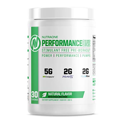 PerformanceOne Best Stimulant-Free Pre Workout Powder by NutraOne for Women and Men NutraOne Nutrition uk supplements