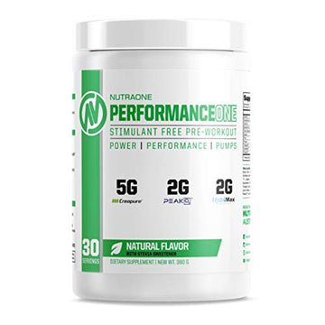 PerformanceOne Best Stimulant-Free Pre Workout Powder by NutraOne for Women and Men NutraOne Nutrition uk supplements