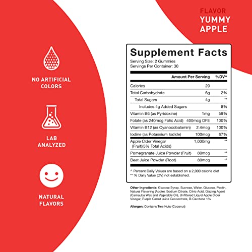 PUREFINITY Apple Cider Vinegar Gummies – Raw, Natural, Unfiltered ACV from The Mother PUREFINITY uk supplements