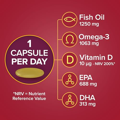 Seven Seas Omega-3 Fish Oil, Max Strength, Omega 3 + Vitamin D For Whole Body Health Seven Seas uk supplements