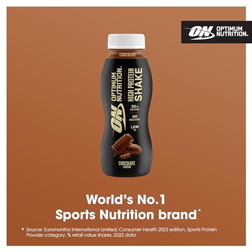 Optimum Nutrition High Protein Shake Bottles, Ready To Drink Healthy Snacks, No added Optimum Nutrition uk supplements