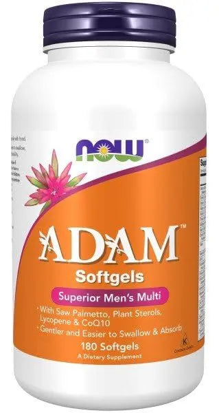 NOW Foods AdamTM Men's Multiple Vitamin -Softgels,180 Count (Pack of 1) NOW Foods uk supplements