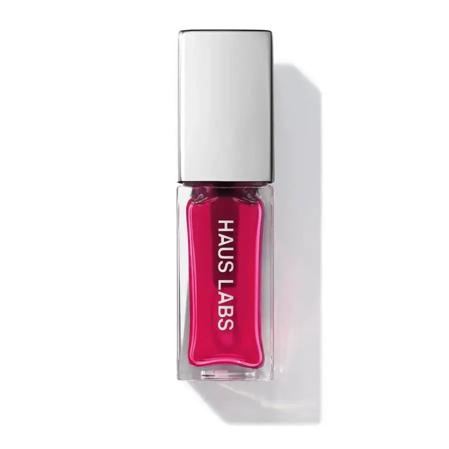 HAUS LABS BY LADY GAGA PhD Hybrid Lip Oil - Primary (Sheer Cherry) & ENTEL Aloe vera Sheet Masque (BONUS) HAUS LABS BY LADY GAGA uk supplements