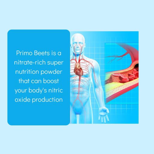 Consult Health Primo Beets Beet Root Powder Drink Mix with Nitrates - Supports Circulation Consult Health uk supplements