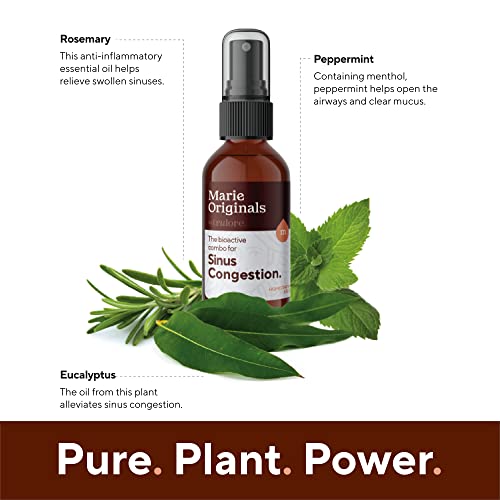 Breathe Blend Essential Oil Sinus Spray | Best Therapeutic Grade Essential Oils for Sleep Marie Originals uk supplements