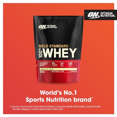 Optimum Nutrition Gold Standard 100% Whey Muscle Building and Recovery Protein Powder Optimum Nutrition uk supplements