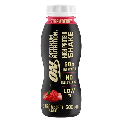 Optimum Nutrition High Protein Shake Bottles, Ready To Drink Healthy Snacks, No added Optimum Nutrition uk supplements