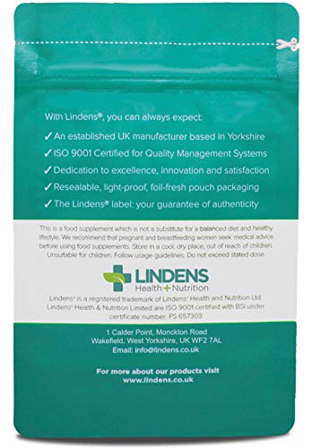 Lindens Collagen (Marine) 400mg Capsules 360 Pack - UK Manufacturer, Letterbox Friendly Lindens uk supplements