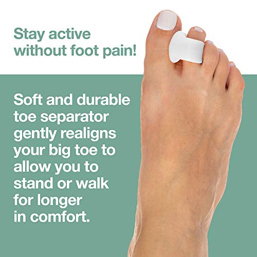 ZenToes Gel Toe Separators for Overlapping Toes, Bunions, Big Toe Alignm ZenToes uk supplements
