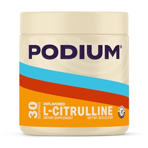 Podium Nutrition, Solos | L-Citrulline, 30 Servings, Unflavored, Boost Athletic Performance Podium Nutrition uk supplements