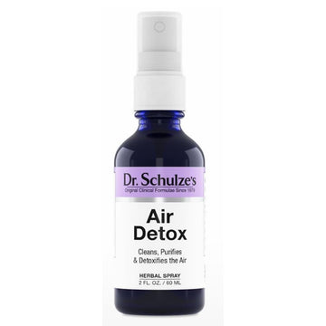 Dr. Schulze's Air Detox - Air Spray for Immune Support - Essential Oils - Uplifting, Calm Atmosphere - Fresh Home - Organic Herbal Formula - 4 oz Dr. Schulze's uk supplements