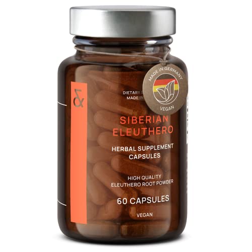 CLAV® Siberian Ginseng - 900mg Eleuthero Root Powder - Energy Supplement CLAV uk supplements