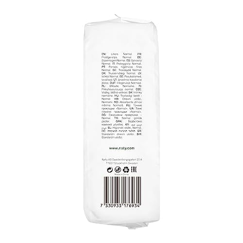Eco by Naty Panty Liners for Women – Liners for Daily use, Eco-Friendly Women’s Thin Discreet Panty Eco by Naty uk supplements