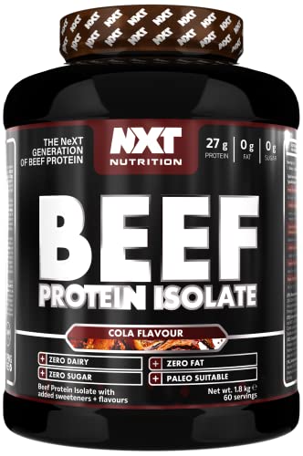 NXT Nutrition Beef Protein Isolate Powder - Protein Powder High in Natural Amino Acids NXT Nutrition uk supplements