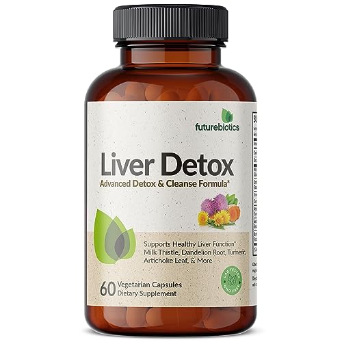 Futurebiotics Liver Detox Advanced Detox & Cleanse Formula Supports Healthy Liver Function Futurebiotics uk supplements