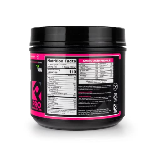 PRO NUTRITION LABS Whey Protein Vanilla Powder for Women - Supports Lean Muscle PRO NUTRITION LABS uk supplements