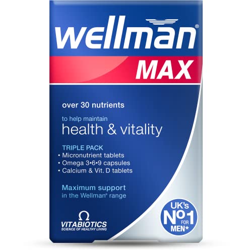 Vitabiotics Wellman Max - 84 Tablets/Capsules Vitabiotics uk supplements