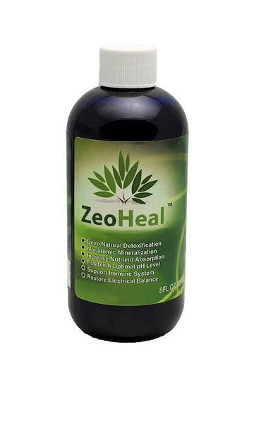 Living Foods USA ZeoHeal - Humic and Fulvic Acid Mineral Supplement 8 Fluid Ounce (2-Pack) Living Foods USA uk supplements