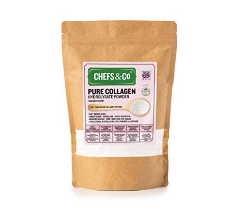 CHEFS&CO Premium Bovine Collagen peptides Powder | Hydrolysed Bovine Collagen Peptides CHEFS & CO uk supplements