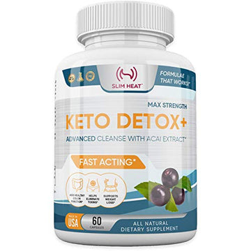 Advanced Keto Colon Cleanser & Detox for Weight Loss - Aids Healthy Colon Function Slim Heat uk supplements