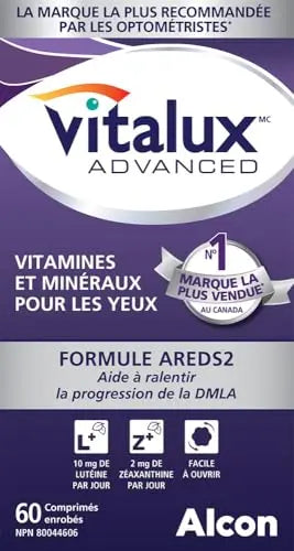 Vitalux Advanced Ocular Multivitamin 60 Count Vitalux uk supplements