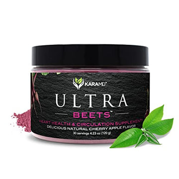 KaraMD UltraBeets - Beetroot Superfood Powder - Heart Health, Circulation & Energy KaraMD uk supplements