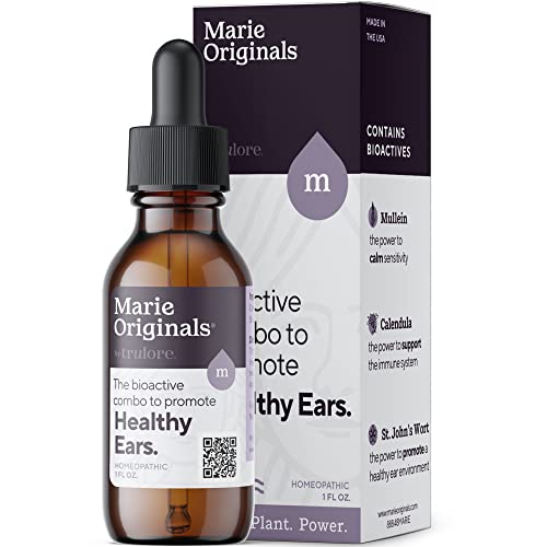 Organic Ear Oil for Earache Irritation, All Natural Eardrops for Infection Marie Originals uk supplements