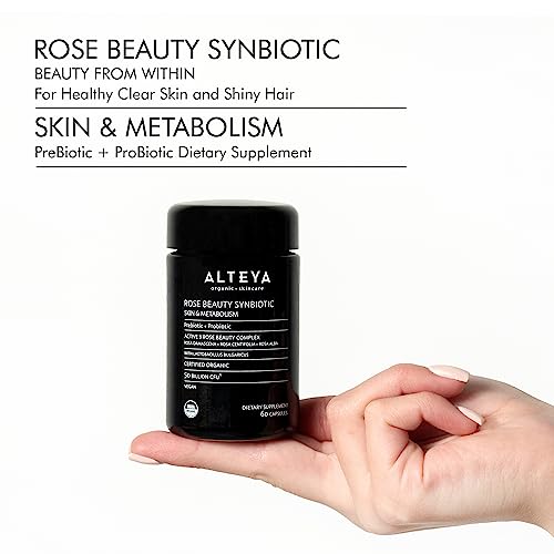 Alteya Organics Beauty Prebiotics + Probiotics and Rose Extracts, Skin Beauty from Within Supplement Alteya Organics uk supplements