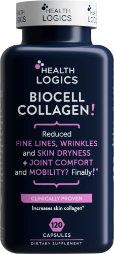 Health Logics BioCell Collagen Joint and Skin Care 120 Capsules HEALTH LOGICS uk supplements