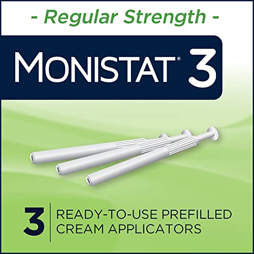 Monistat 3 Day Yeast Infection Treatment for Women, 3 Miconazole Pre-Filled Cream Applicators, 1 Pack Monistat uk supplements