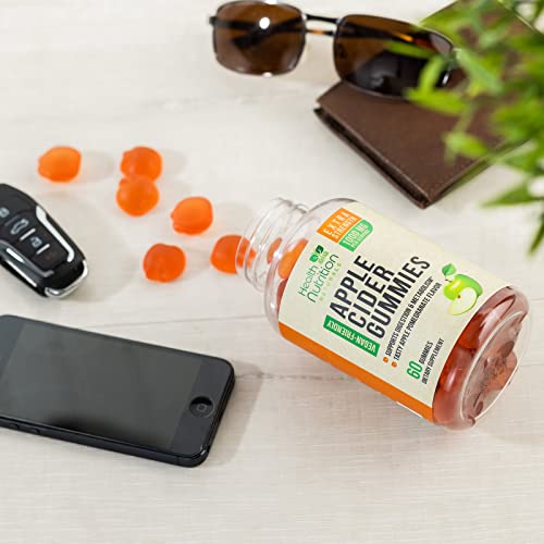 Vegan Apple Cider Vinegar Gummies | Max Strength 1000mg | ACV Supplement Gummy for Adults Health Nutrition Naturals uk supplements