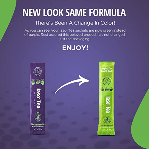 TLC Total Life Changes IASO Natural Detox Instant Herbal Tea - Expiration Date Total Life Changes uk supplements