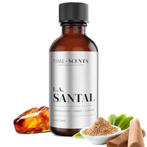 Essential Oil Blend Diffuser Oil – Santal Essential Oil, Hotel Inspired Home fragrance oil for diffuser Time Scents uk supplements