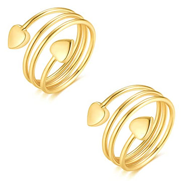 Vicmag Copper Magnetic Ring for Women, Lymphatic Drainage Ring Ladies Fingers Vicmag uk supplements