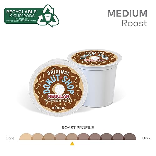 The Original Donut Shop Regular Keurig Single-Serve K-Cup Pods, Medium Roast Coffee The Original Donut Shop uk supplements