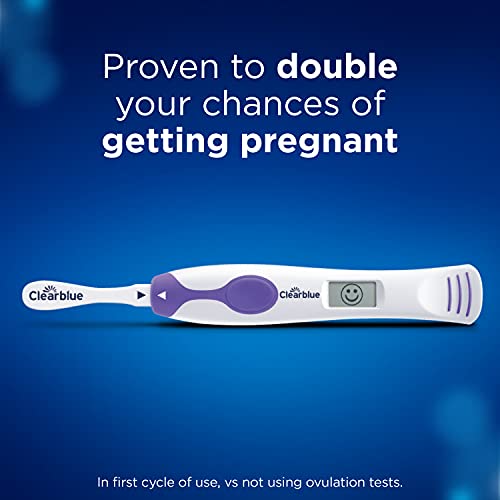 Clearblue Connected Ovulation Test System featuring Bluetooth connectivity and Advanced Clearblue uk supplements