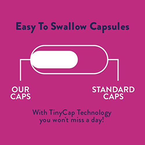 Probiotics for Women | Easy to Swallow Tiny Capsule | with Prebiotics, 60 Billion CFUs Waylo uk supplements