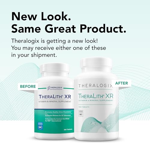 TheraLith XR Calcium Oxalate Reduction Supplement | Kidney & Urine Chemistry Health Theralogix uk supplements