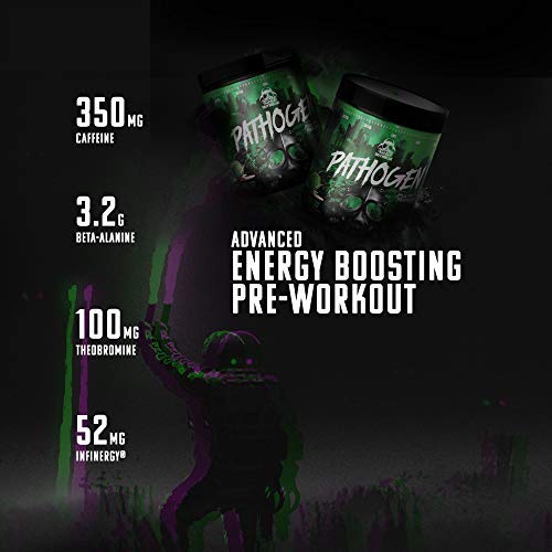 Outbreak Nutrition Pathogen Pre Workout with Beta-Alanine, Energy Boosting Muscle Outbreak Nutrition uk supplements