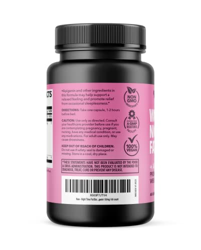 Night Time Fat Burner for Women | Weight Loss and Sleep Support Blend With Apigenin HAVASU NUTRITION uk supplements