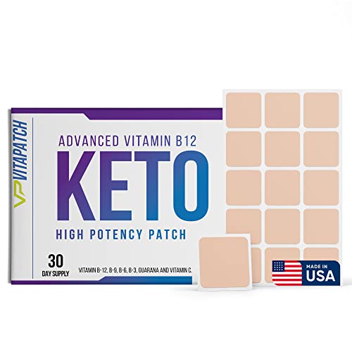 VitaPatch Keto Patch with B12 Methylcobalamin and Vitamin Guarana B12 Patch for Energy VitaPatch uk supplements