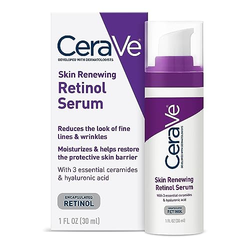 CeraVe Anti Aging Retinol Serum | Cream Serum for Smoothing Fine Lines CeraVe uk supplements